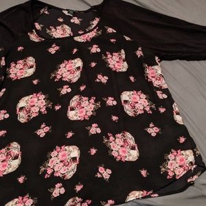 Floral Raglan Top from Torrid size 3